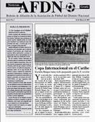 Boletín de difusión de la Asociación de Fútbol del Distrito Nacional